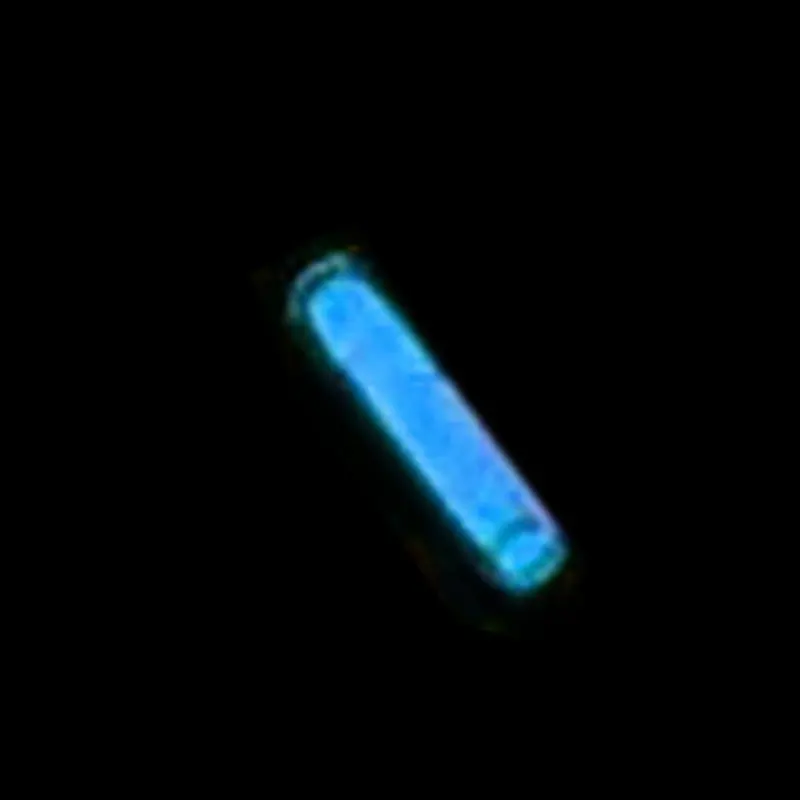 Blue 1,5x6 мм флуоресцентная трубка ночник в темноте светильник Декор тритиевая лампа 1 шт. водонепроницаемый DIY 3 цвета - Испускаемый цвет: Blue