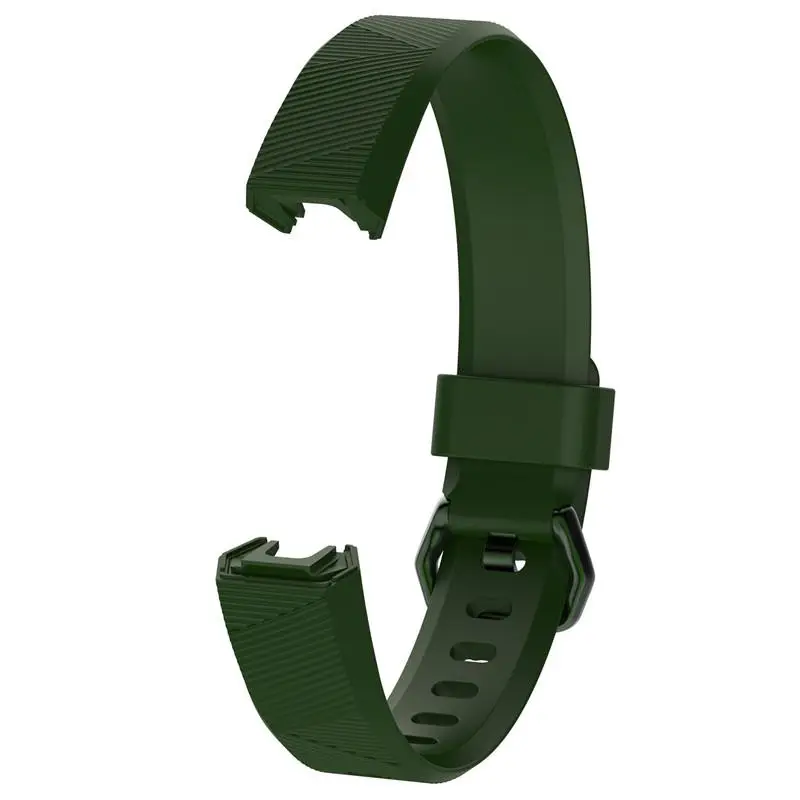 Army Green Замена силиконовой ленты для часов для Fitbit Alta HR - Цвет: Army Green