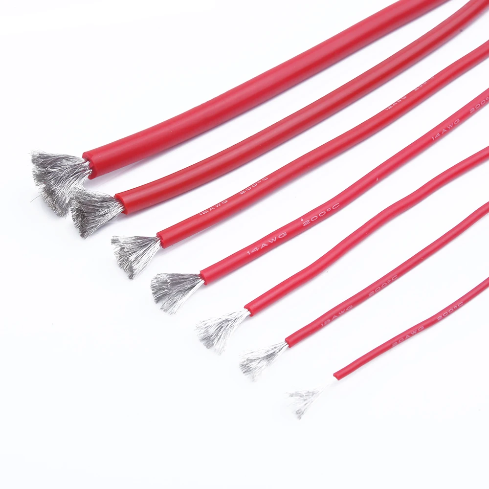 Силиконовый провод AMASS 22AWG 5 метров провода 22 AWG из силикагеля конструкция