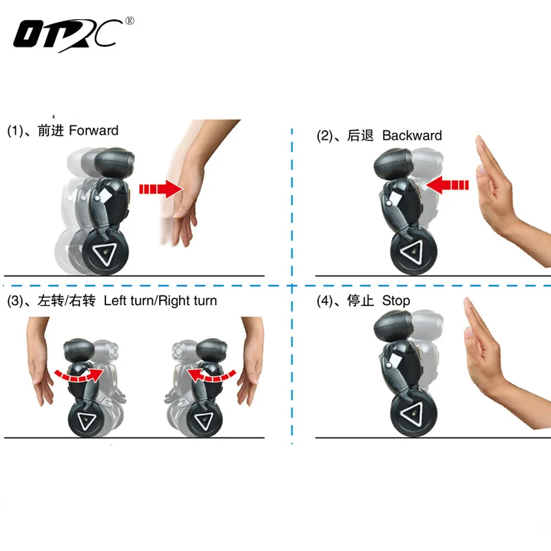 Фото Роботы RC Walking OTRC Интеллектуальный гуманоидный робот с дистанционным управлением Роботы RC Walking OTRC Интеллектуальный гуманоидный робот с дистанционным управлением