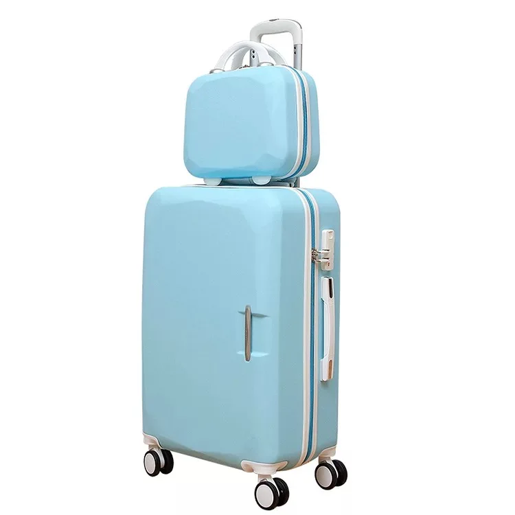 20''carry on багаж дорожная тележка чемодан spinner колеса 26 дюймов Большая сумка чемодан Новая мода кабина чемодан унисекс сумка