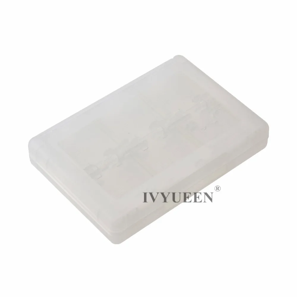 Белый IVYUEEN 28 в 1 игровая Карта памяти Micro SD чехол держатель для kingd NDS NDSi LL 2DS 3DS XL New 3DS LL XL хранение картриджей коробка - Цвет: Белый