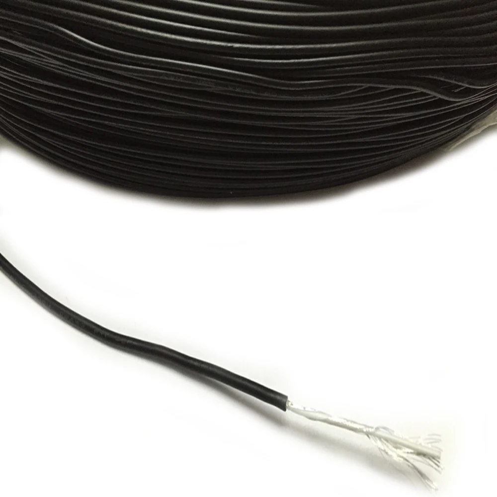 20 метров Sprial экранированный аудио кабель UL1185 24AWG OD2.5MM одножильный проводник
