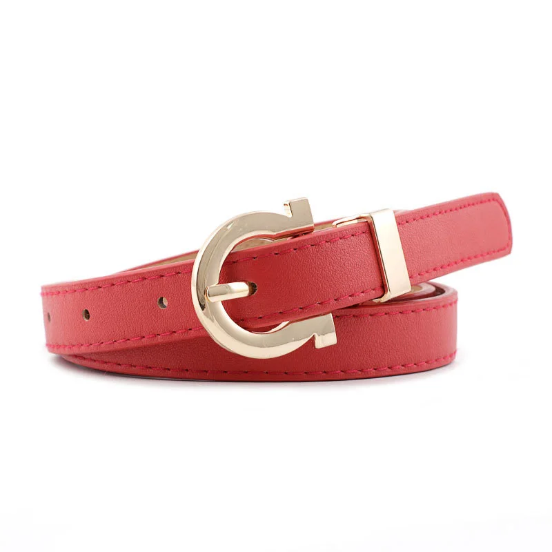 New ladies belt wild fashion candy color decorative thin personality creative jeans 8 optional | Аксессуары для одежды