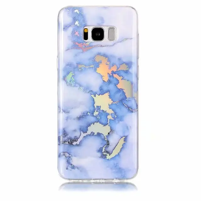 Style 4 FLYKYLIN красочные Мрамор чехол для телефона для samsung Galaxy S8 J3 J5 J7 A3 A5 S5 S6 S7 край S9 плюс Классический чехол s Мягкий ТПУ чехол с мультипликационным рисунком - Цвет: Style 4