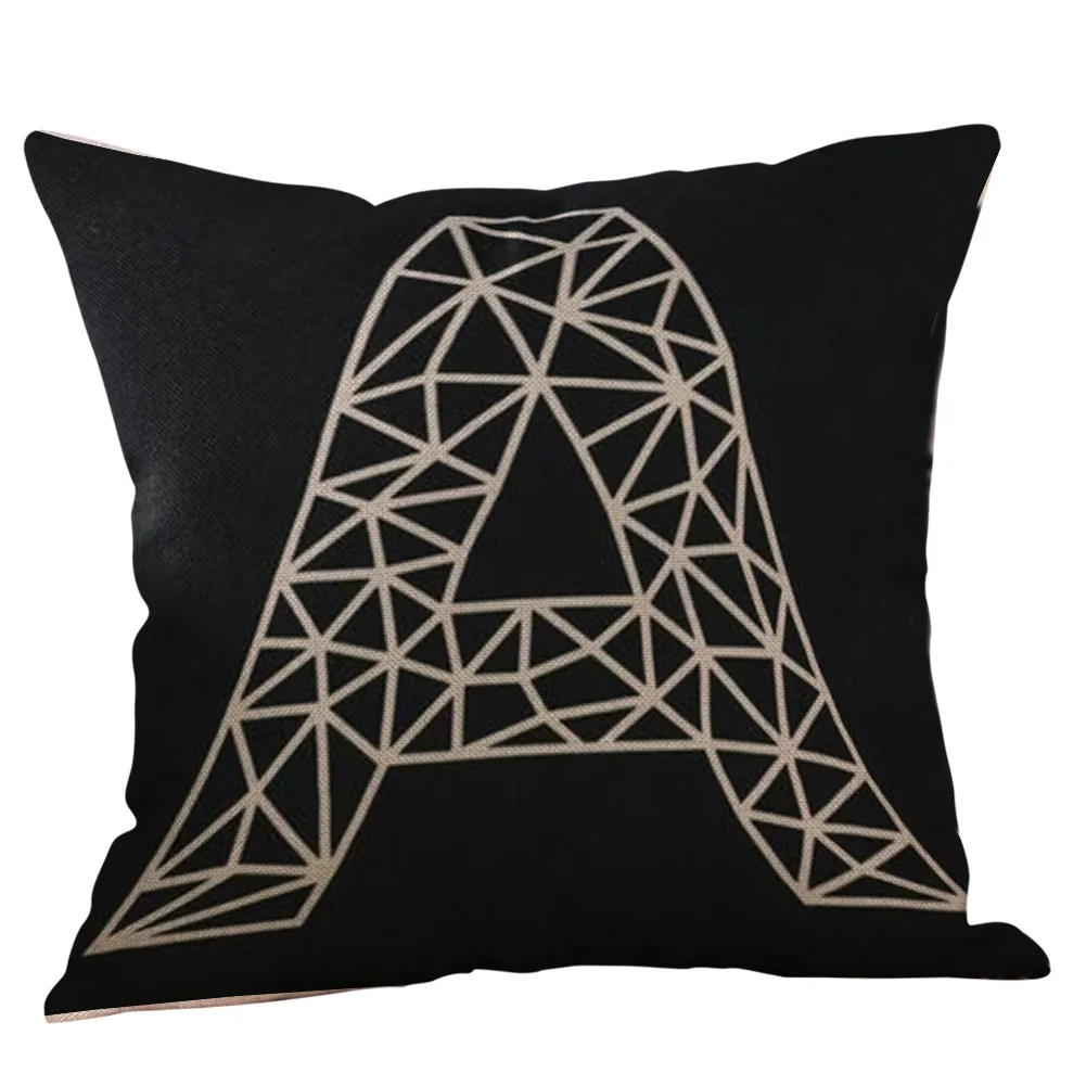 9 styles Geometric cushion covers Throw PillowCase Yellow Fall Autumn Sofa home decoration maison Decorative Pillowcases F300114 | Дом и сад