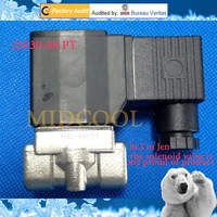 solenoide valvula 2s030 08 14 stainless steel air valve22 way direct acting normally closed series flow control gas valve