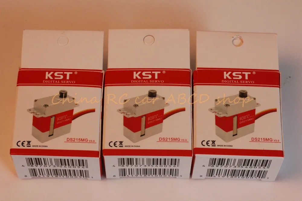 3 шт. KST DS215MG 215 мг V3.0 цифровая металлическая Шестерня Swashplate сервопривод для