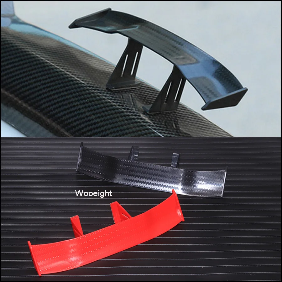 Автомобильный Стайлинг 17 см кабулк красный цвет углеродное волокно крыло