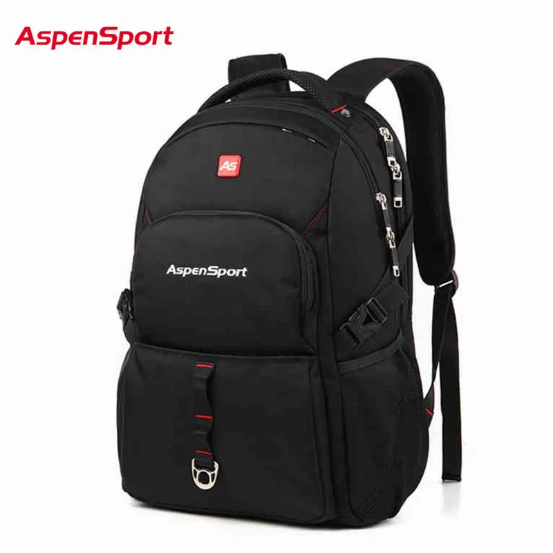 Рюкзак AspenSport стильный для мужчин и женщин черный|fashionable school bags|school bags for mencollege backpack