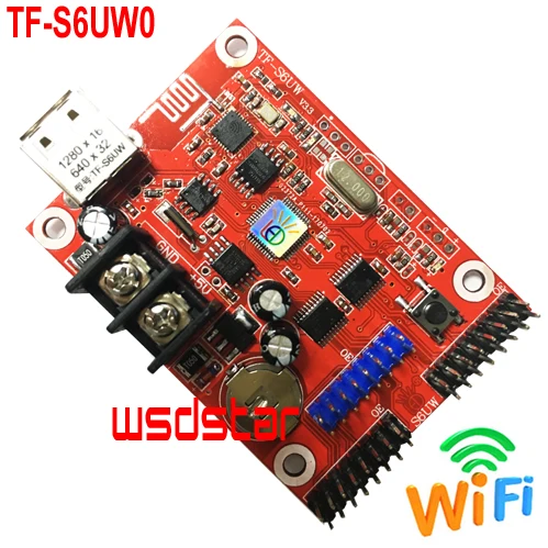 Фонарь 1280*16 640*32 1 * HUB08 и 2 HUB12 USB + WIFI Один два цвета P10 Светодиодный модуль P4.75