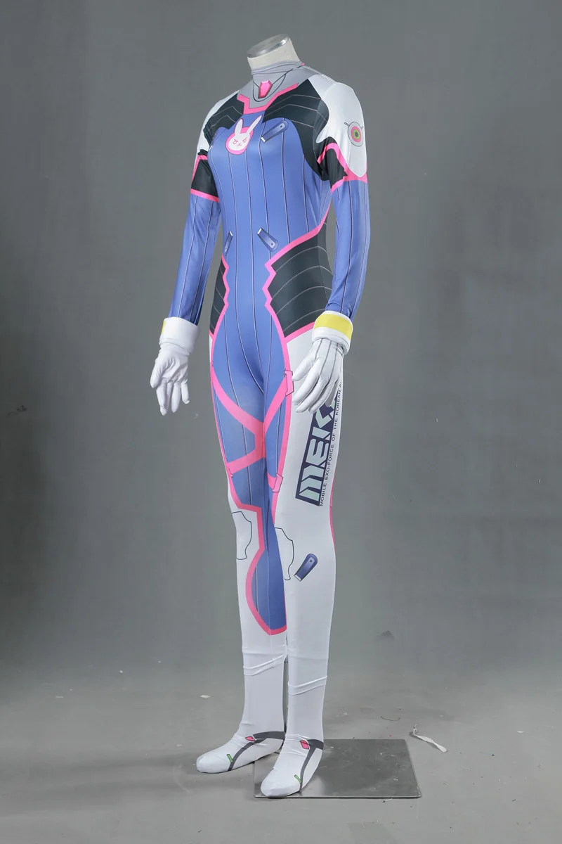 Комбинезон для косплея D.Va Комбинезоны OW Hana Song костюм любого размера на заказ