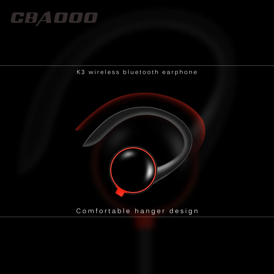 Беспроводные Bluetooth наушники CBAOOO музыкальные спортивные стереонаушники с басами