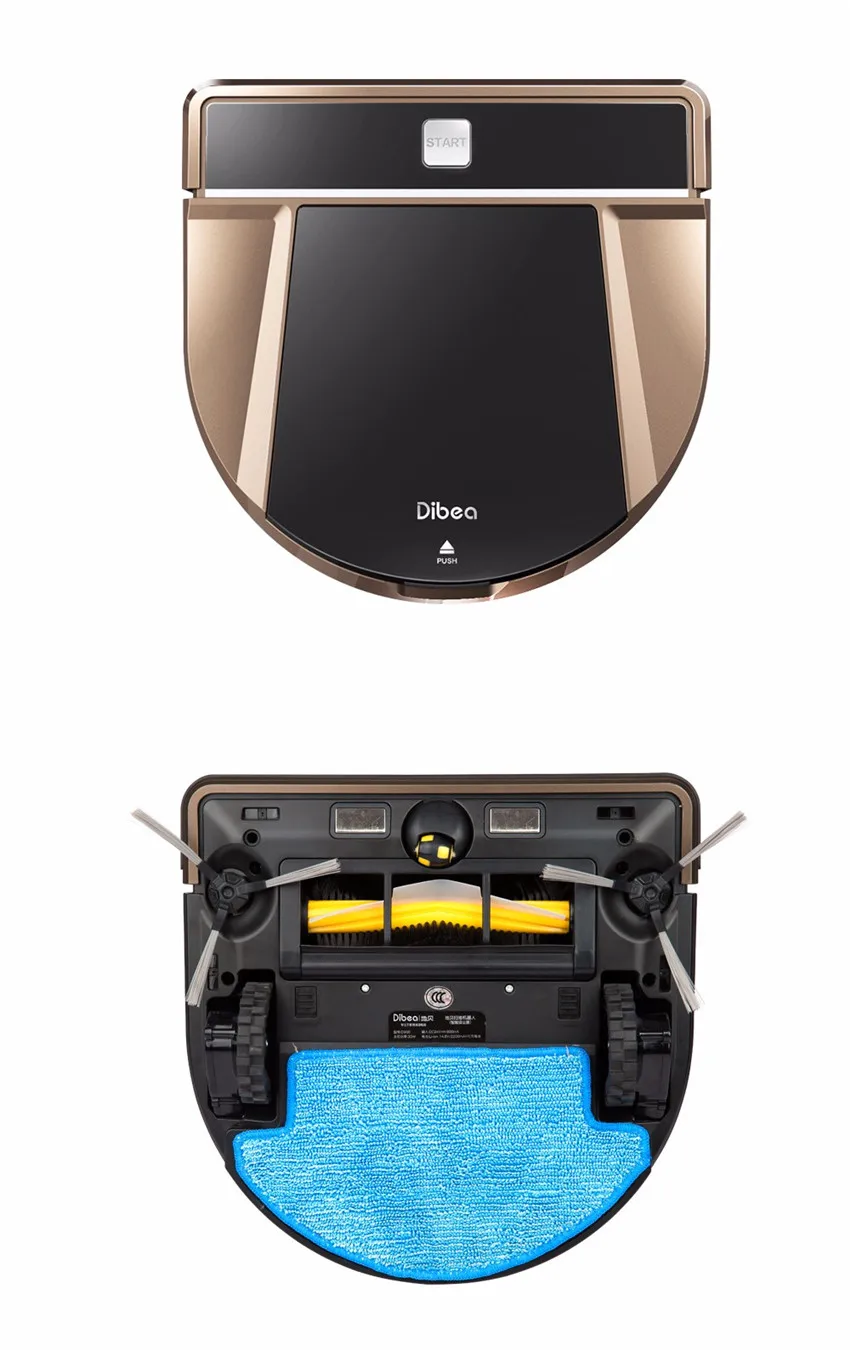 Dibea D900 Rover беспроводной робот-пылесос для дома аспиратор пылесос мокрой уборки чистый угловой робот-уборочная машина