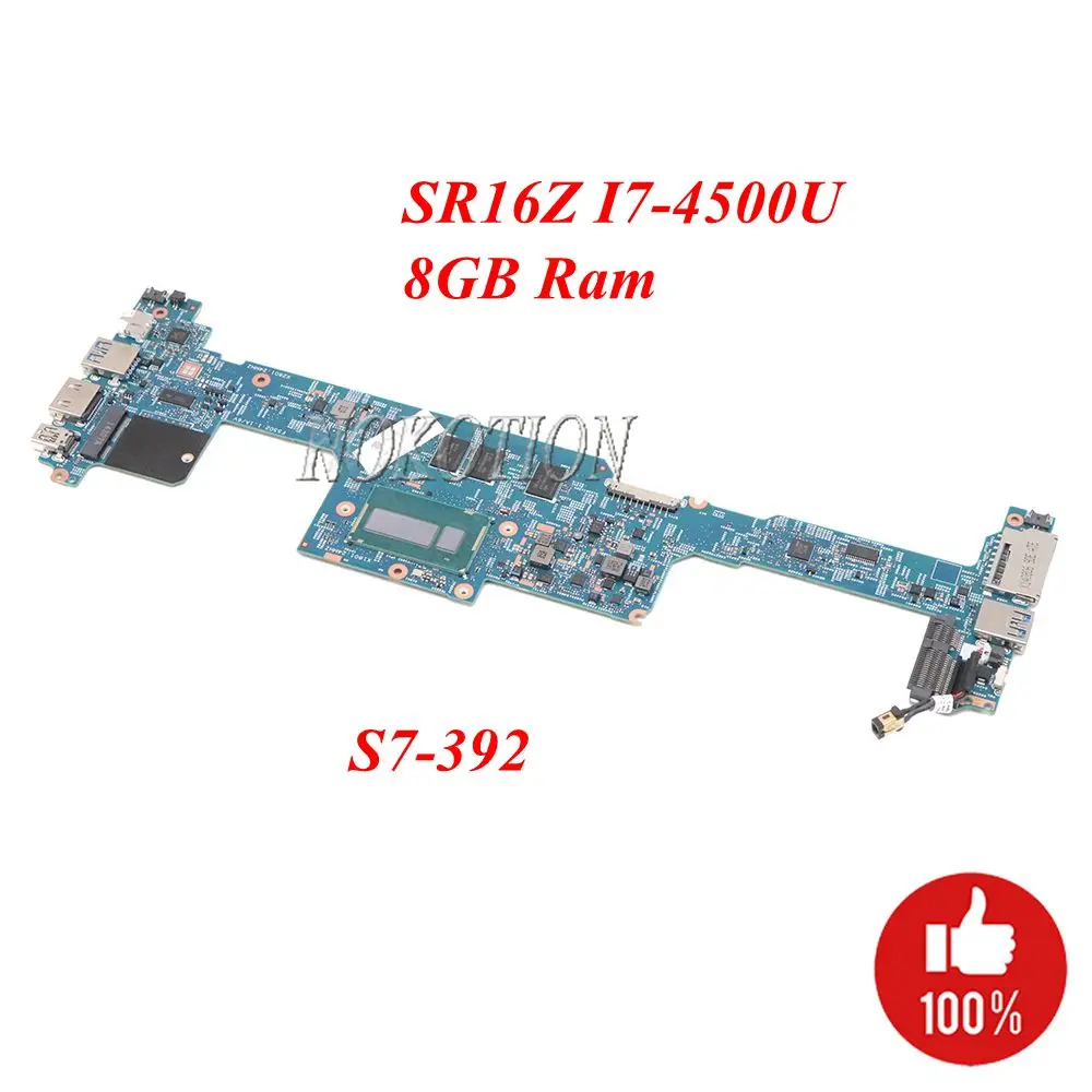 NOKOTION NBMBK11002 NB.MBK11.002 48.4LZ03.021 laptop motherboard for acer aspire S7-392 mainboard SR16Z I7-4500U 8GB memory | Компьютеры и