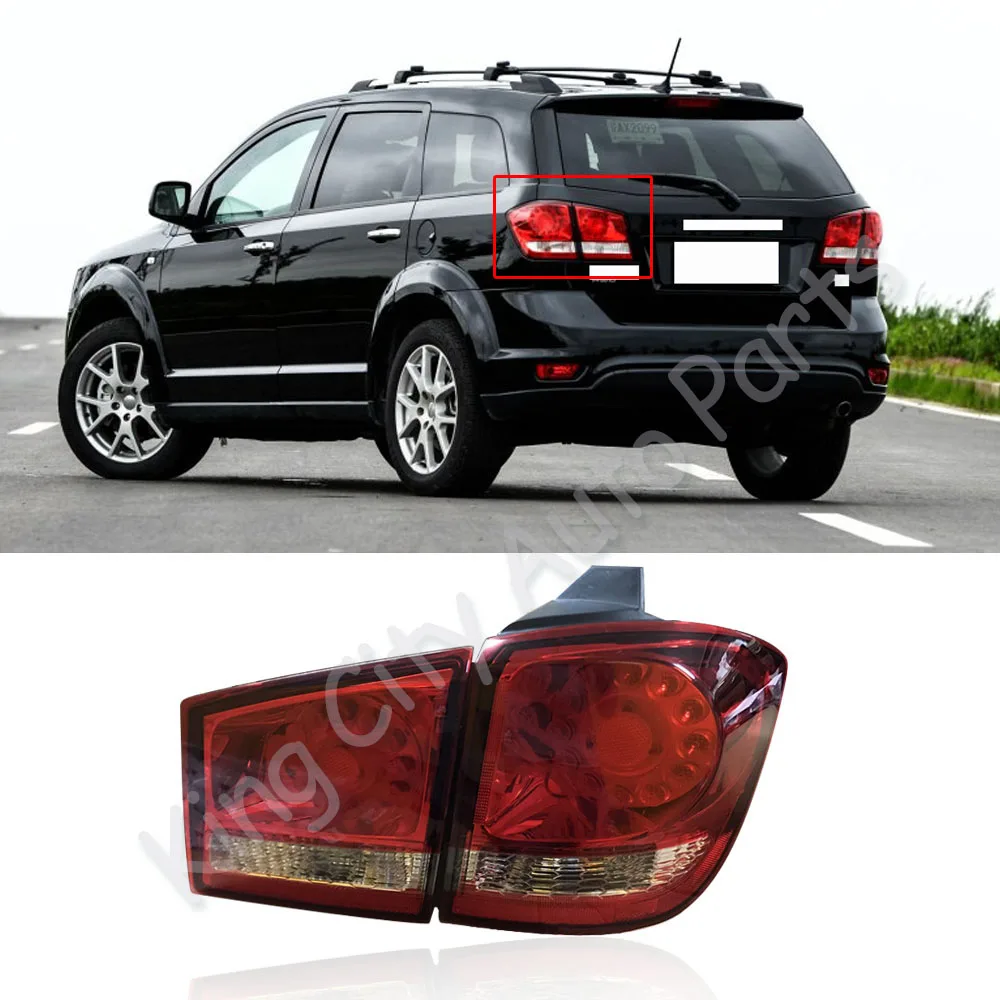 CAPQX для Dodge для Journey CUV задний бампер тормозной светильник предупреждающий стояночный задний светильник Taillamp стоп-сигнал