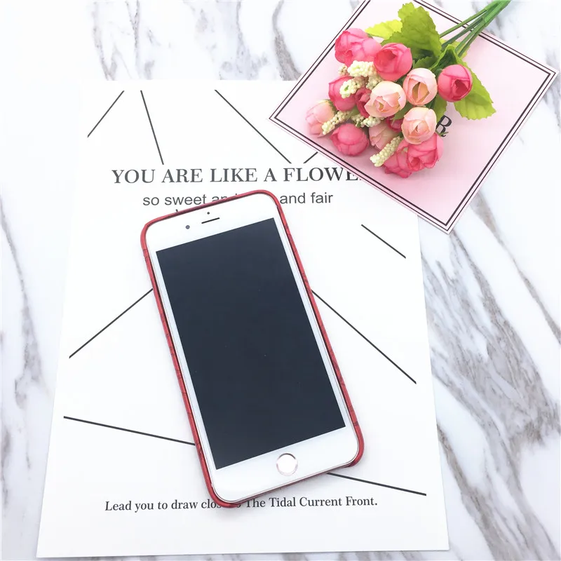 Luxury silicone soft case For Apple iphone6 6s 7 7Plus fashion slim Rose Flower iphone7Plus 6Plus woman cases shell cover |