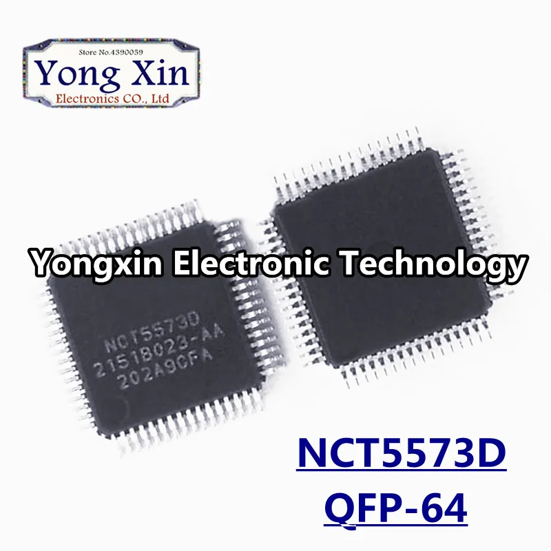 10 шт./лот NCT5573D NCT5573 QFP64|Соединители| |