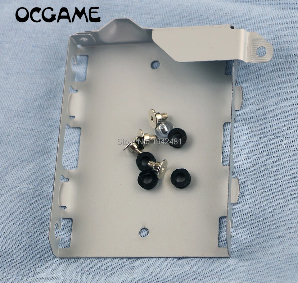 

OCGAME 20sets Hard Disk Drive bays Base Tray HDD Mounting Bracket Support Holder for Playstation 4 PS4 Super Slim With Screws
