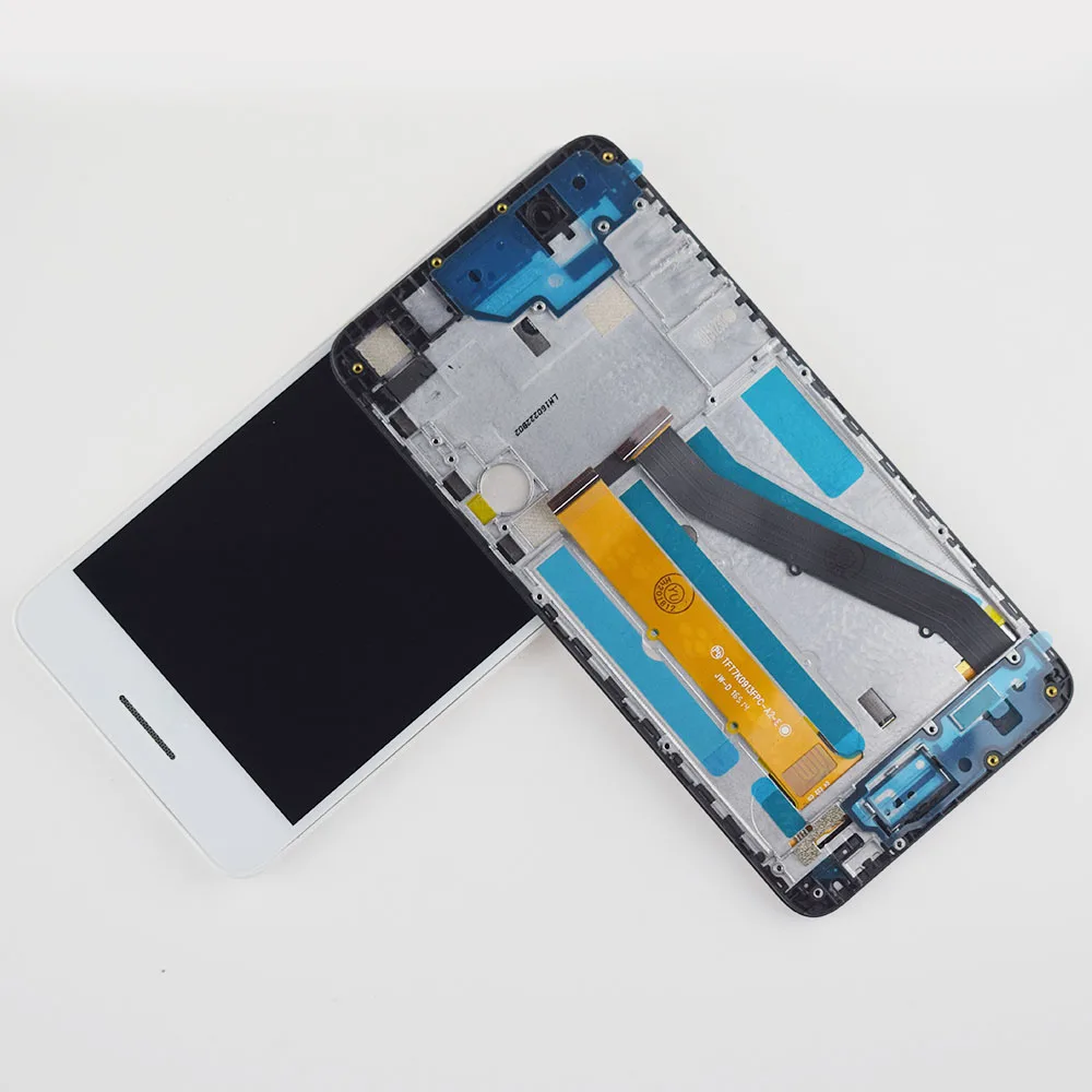 100% тест для htc Desire 728 728G 728w сенсорный экран дигитайзер панель сенсор + ЖК-дисплей
