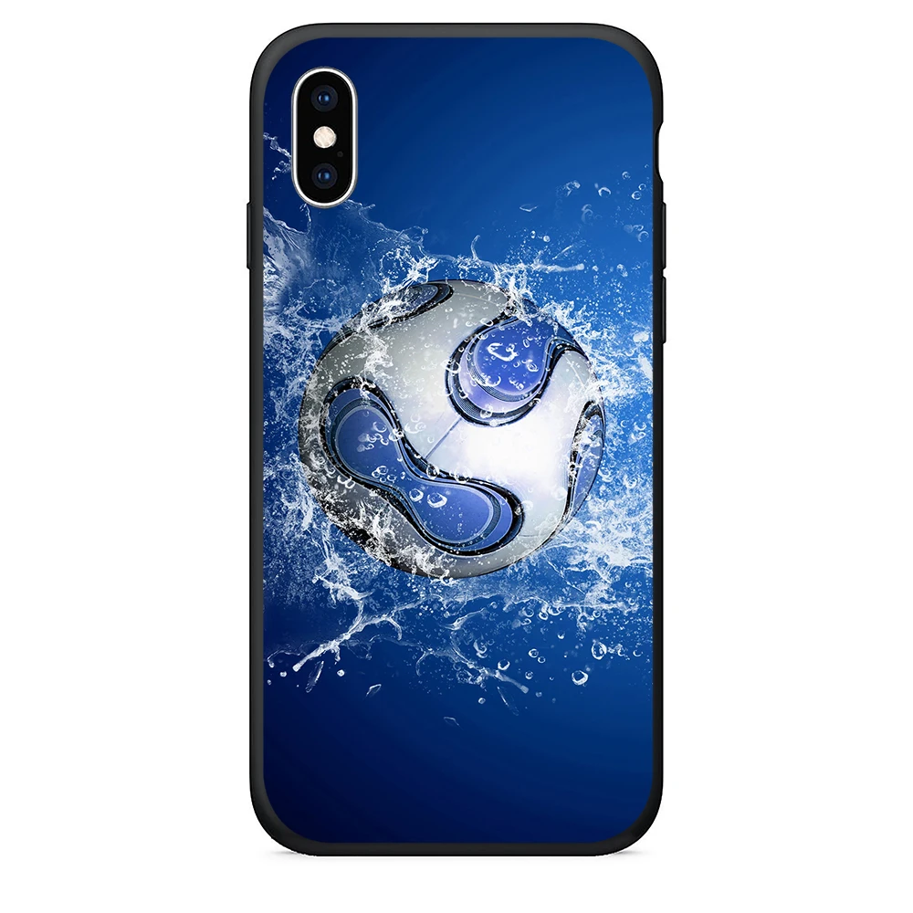 Чехол для телефона из ТПУ iPhone xr чехол задней панели Футбольная спортивная