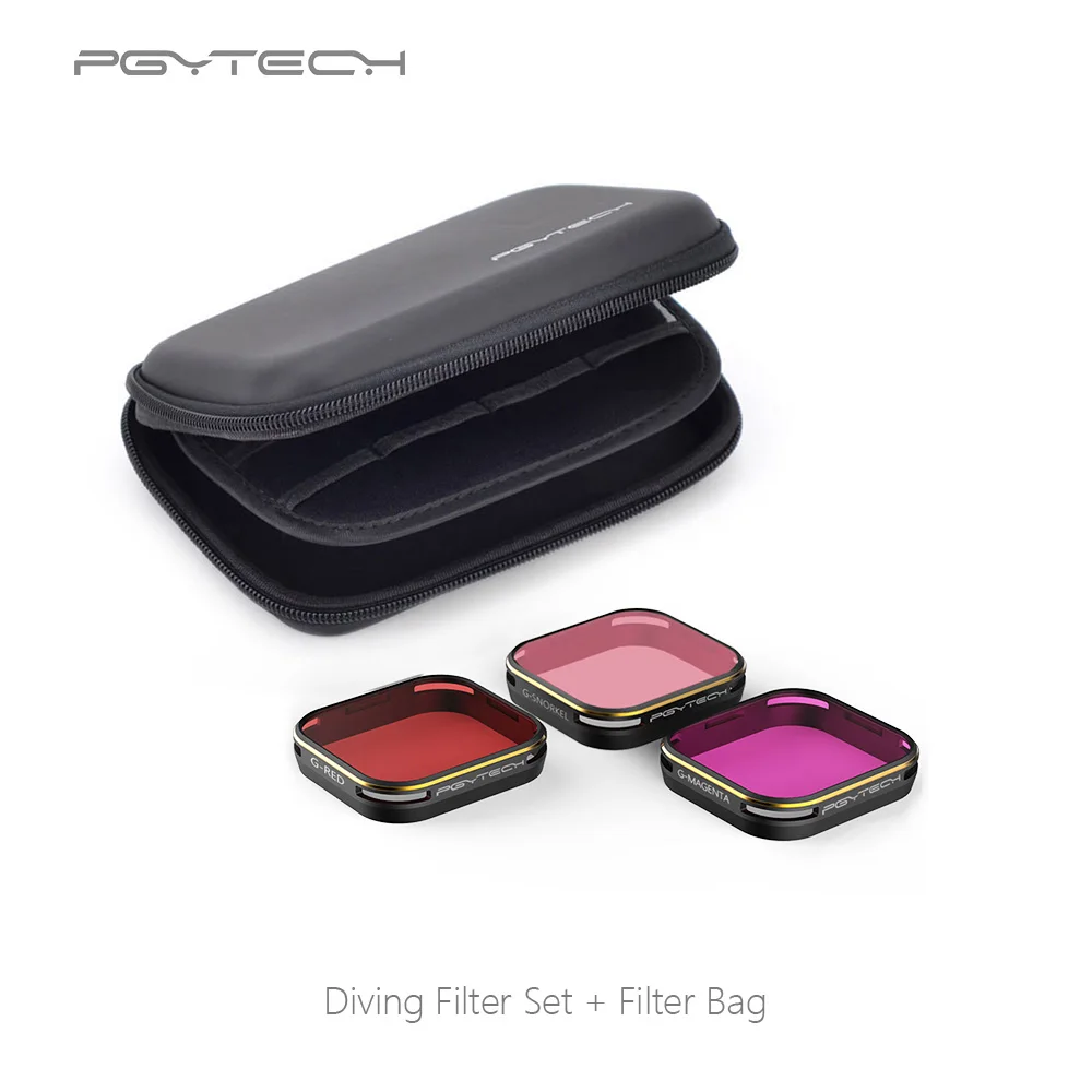 PGYTECH Super Suit filter for GoPro Hero 6 5 Diving Filter housing version exclusive For Camera lens | Электроника