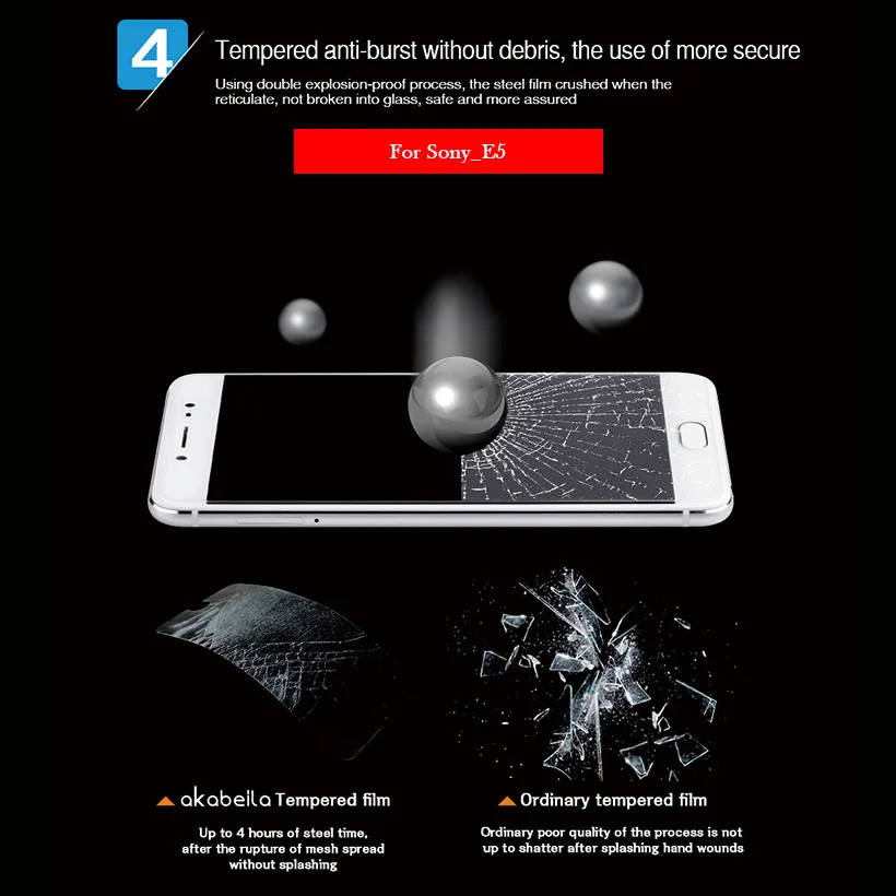 

McCollum Tempered Glass For Sony Xperia E5 F3311 F3313 Screen Protectors