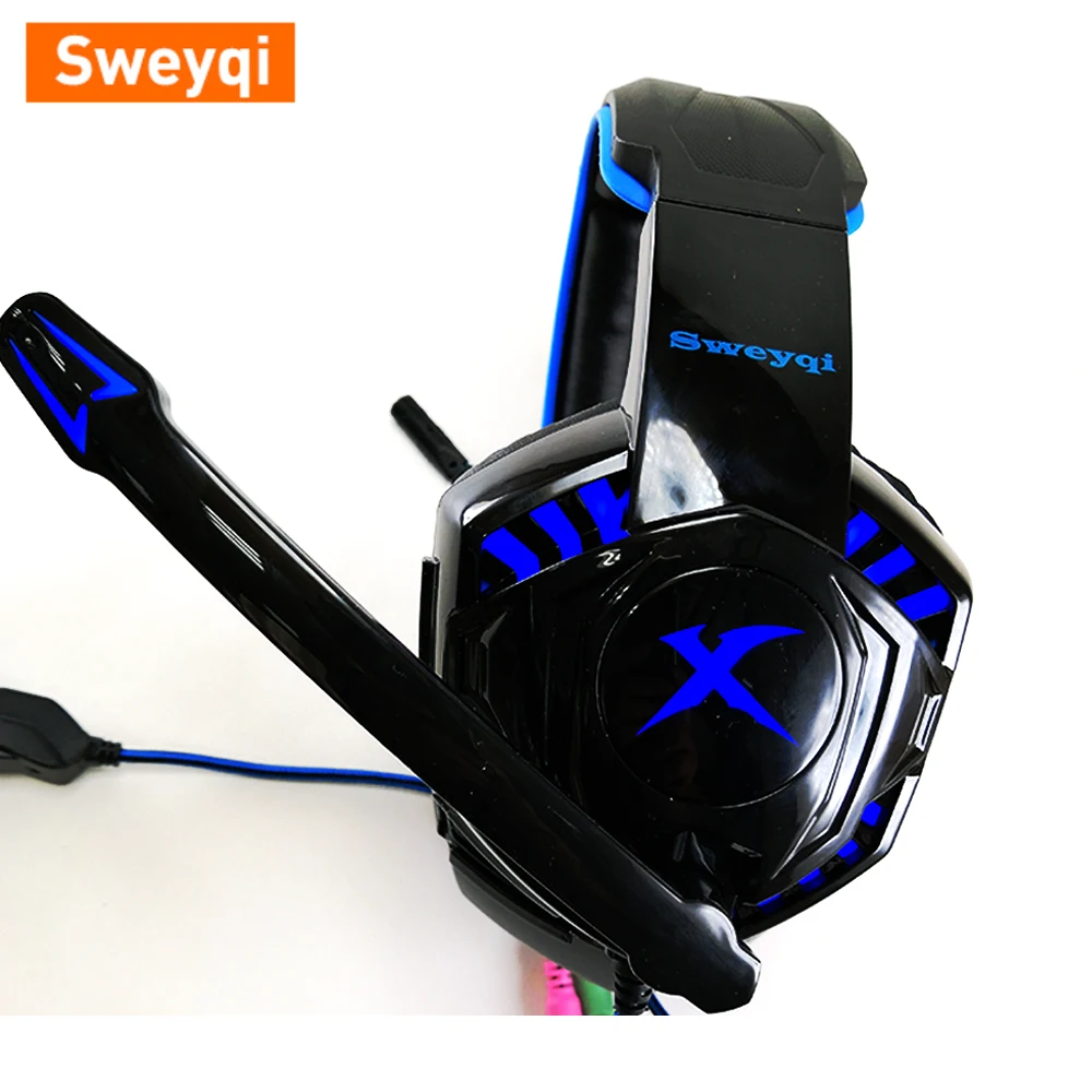 A701 A702 гарнитуры SWEYQI большие наушники стерео глубокий бас новых X BOX компьютерного