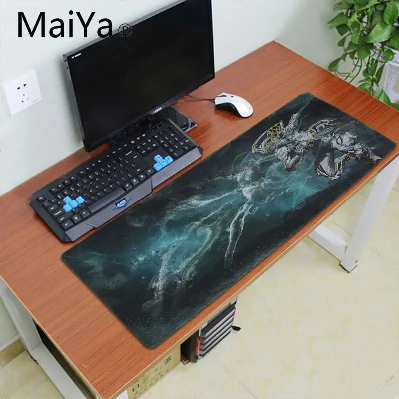 Lock Edge 30x60cm Maiyaca warframe hero игровая мышь, прочный Настольный коврик для мыши, настольный игровой коврик для мыши, геймер, 60X30 см, большой компьютерный Настольный коврик - Цвет: Lock Edge 30x60cm
