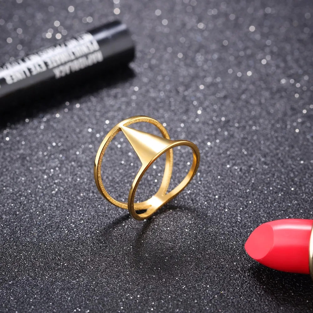 Корейская версия девочек простой треугольник кольцо Мерное геометрическое