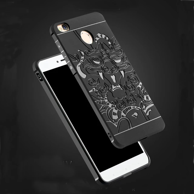 Роскошный телефон чехол для Xiaomi Redmi 4X силикона высокого качества Жесткий