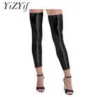 Сексуальные женские колготки YiZYiF, Чулки с гидроэффектом, женская одежда для клуба, эластичные колготки до бедра без ног, чулки, сексуальные костюмы
