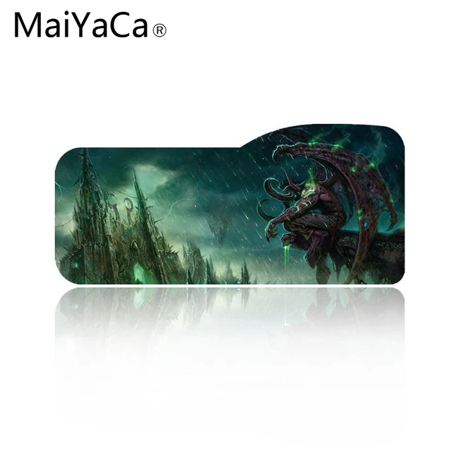 Lock Edge 31x75cm MaiYaCa большой геймерский коврик для мыши 750X310 мм скоростной игровой коврик для мыши фиксирующий край коврики для ноутбука для Cs Go Dota компьютерных плееров - Цвет: Lock Edge 31x75cm
