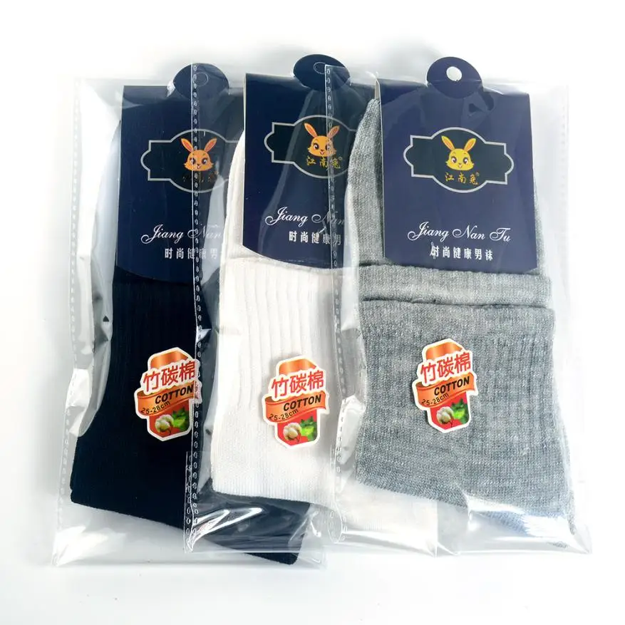 2018 высококачественные мужские деловые хлопковые носки повседневные серые