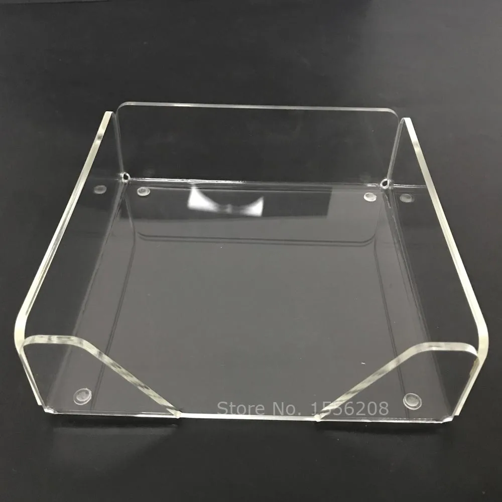 Прозрачный акриловый держатель для салфеток бумажная коробка салфеток|Коробки