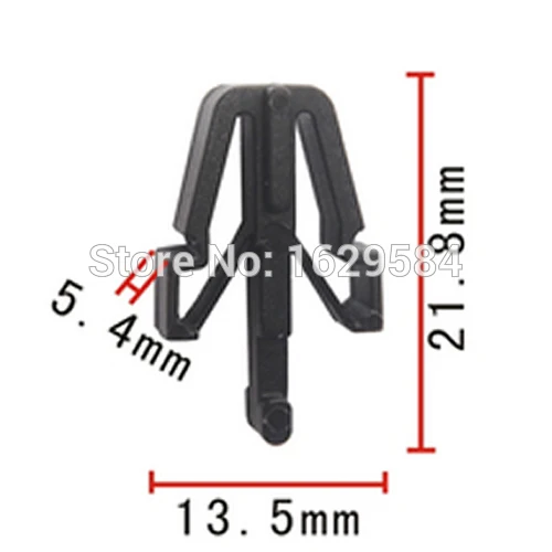 

50x Nylon Fits Auto car Grill Clip Retainer 90467-13011, MB153825, 8942180270, B092-50-715