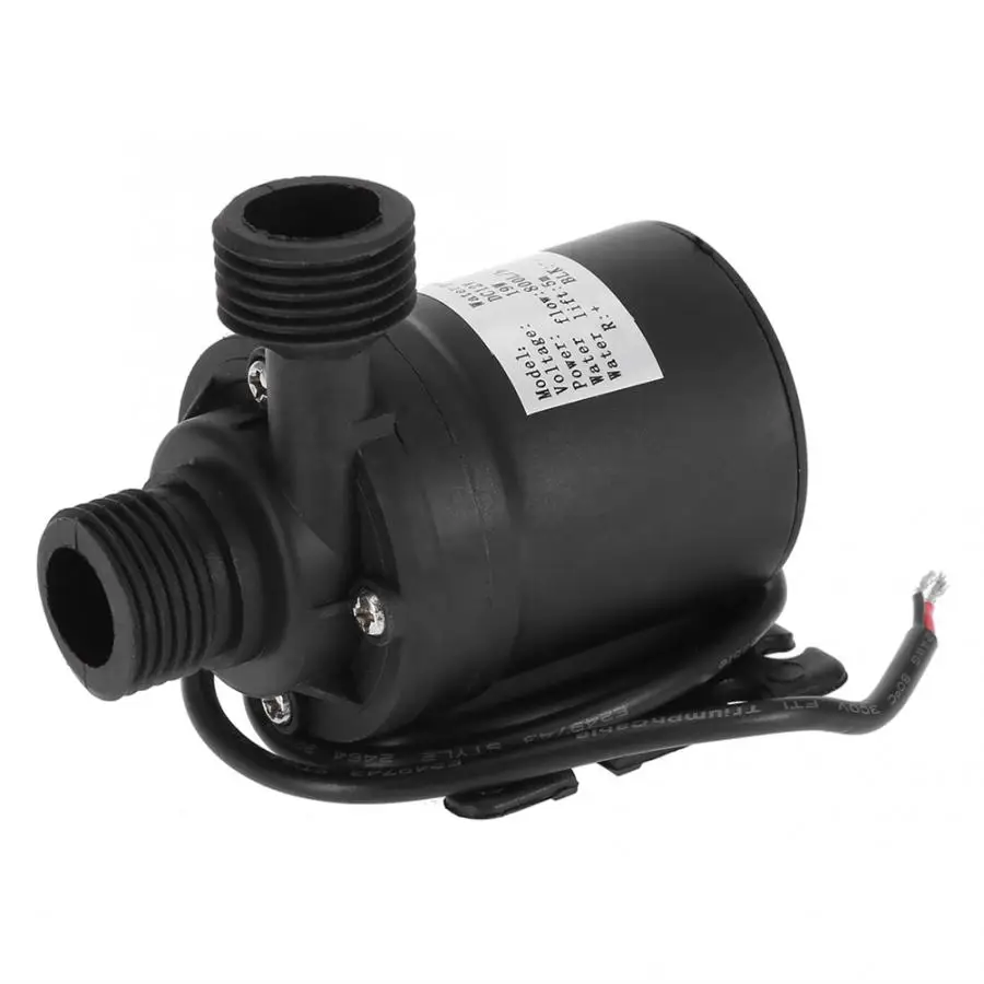 Водяные насосы Мини DC 12V Lift 5M 800L/H садовый водяной насос инструмент солнечная