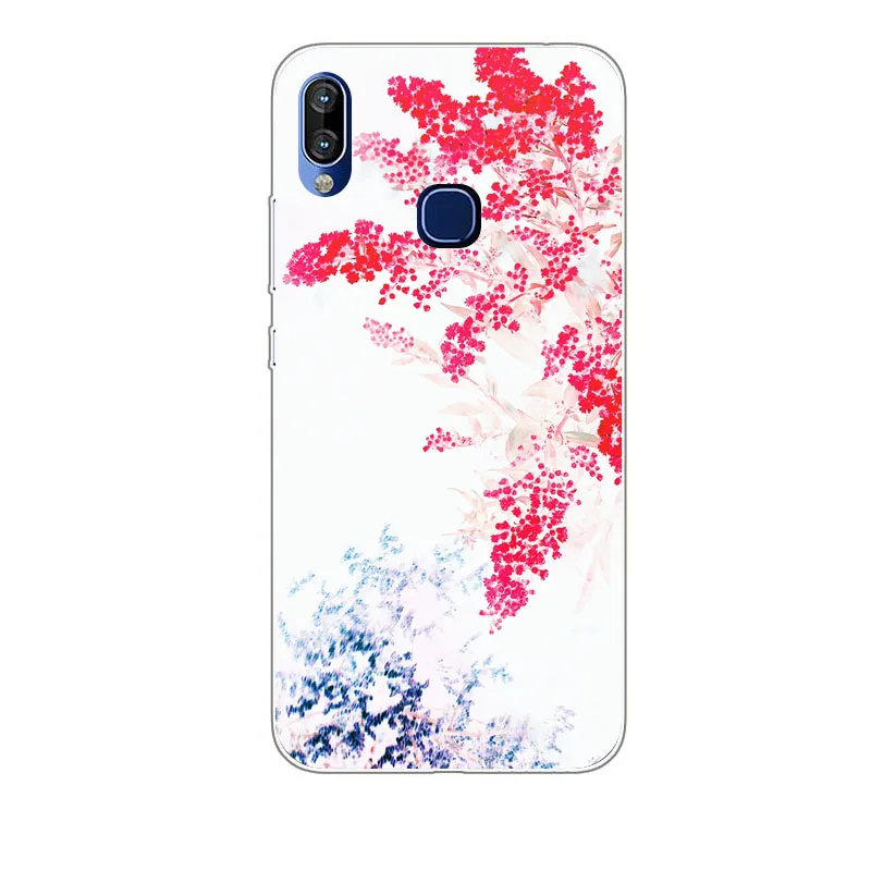 Infinix Hot 7X624 чехол силиконовая Драгоценная Цветочная живопись мягкая TPU задняя