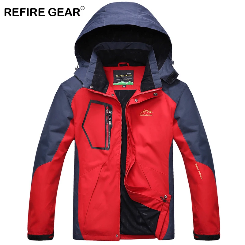 Куртка ReFire Gear демисезонная водонепроницаемая для активного отдыха ветровка