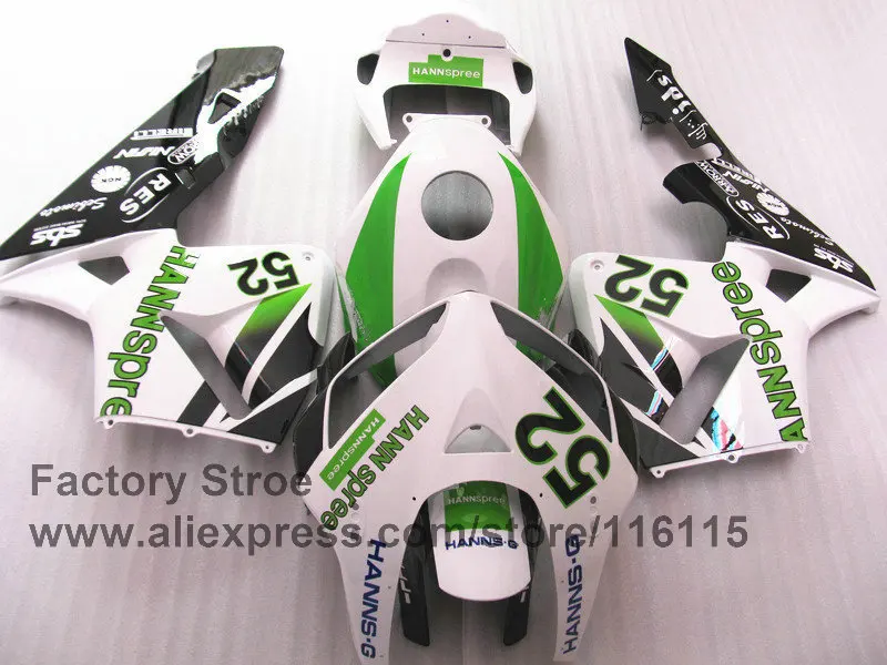 7 подарков 100% Обтекатели для литья под давлением HONDA CBR 600 RR 2005 2006 CBR600RR 05 06 HANNSPREE
