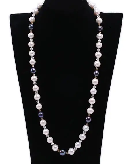 11-13 мм круглый пресноводный жемчуг Цепочки и ожерелья | Украшения аксессуары