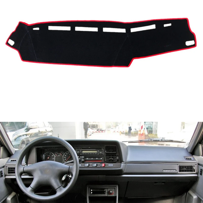 

Для Volkswagen santana classic 2004-2007 правый и левый руль, чехлы на приборную панель автомобиля, коврик, подушка, ковры, аксессуары