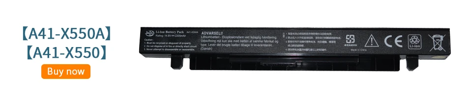 JIGU Аккумулятор для ноутбука ASUS P550C P550L R409C R409L R409V R510C R510D X450C X450L X450V K550L K550V P450C P450L P450V