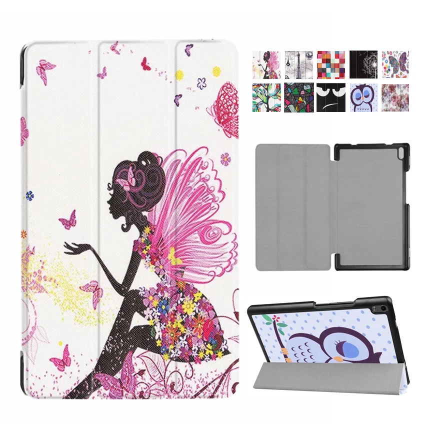 Чехол из искусственной кожи Tab4 8 plus чехлы для планшетных ПК дюймов защитная