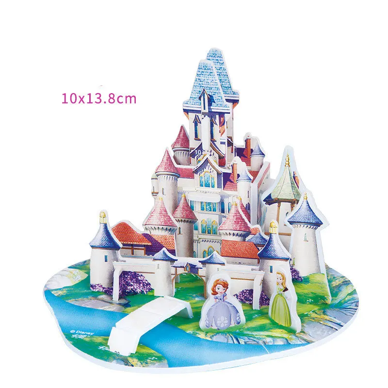 Disney из мультфильма Холодное сердце 3D головоломки для ребенка пазл Бумага