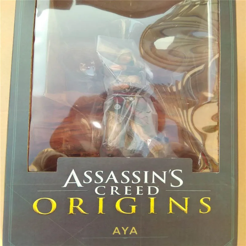 Игра вокруг Assassin's Creed Aya Origin модель статуя в коробке ручная-Assassin&# Creed