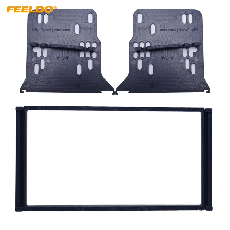 FEELDO Car Stereo Radio Fascia панель In-Dash Монтажная Рамка для KIA Sorento (BL) 06-09 набор установки