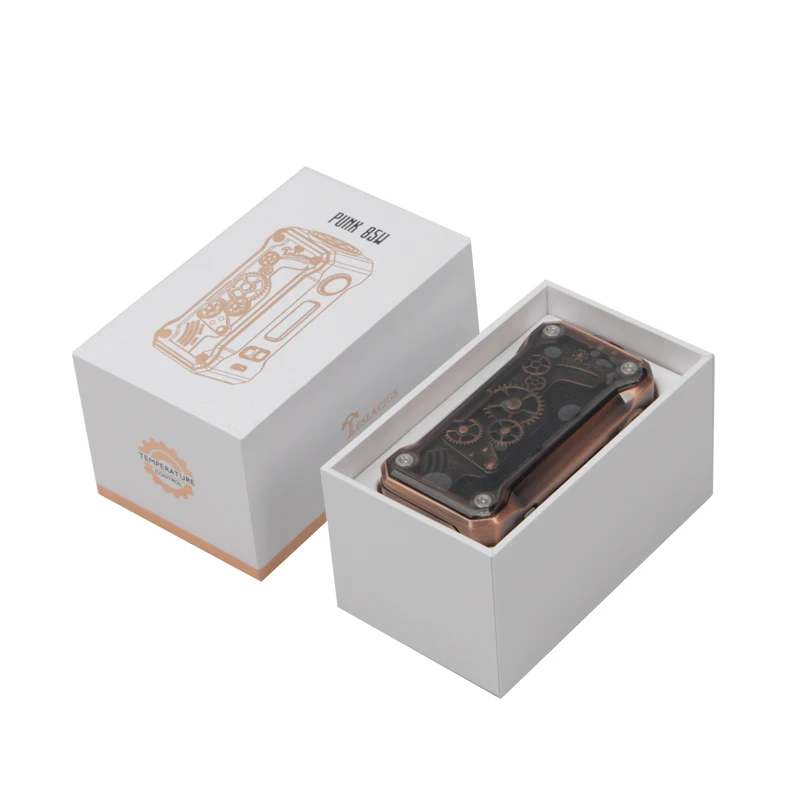 Оригинальный Teslacigs панк 85 Вт мод электронная сигарета с 510 резьбой fit 18650