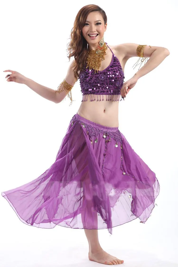 Женский костюм для танца живота комплект из 2 предметов | Тематическая одежда и