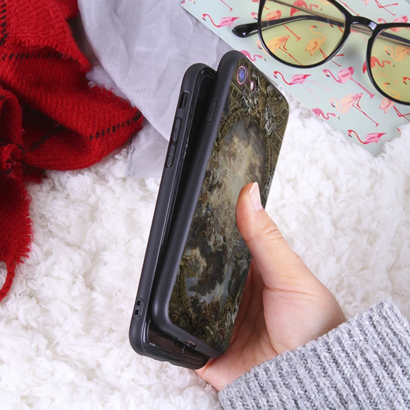 Дворец Версаля чехол для телефона iPhone 6 6s 7 8 Plus X XR XS Max Европейский дворец